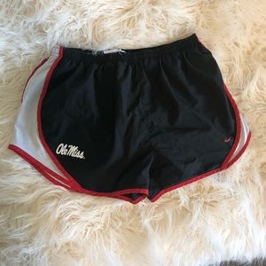 Ole Miss dri-for shorts